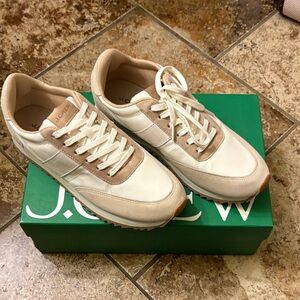 J. Crew Clay and Ivory Sneakers Classic Design